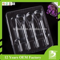 cosmetic display box plastic tray packing